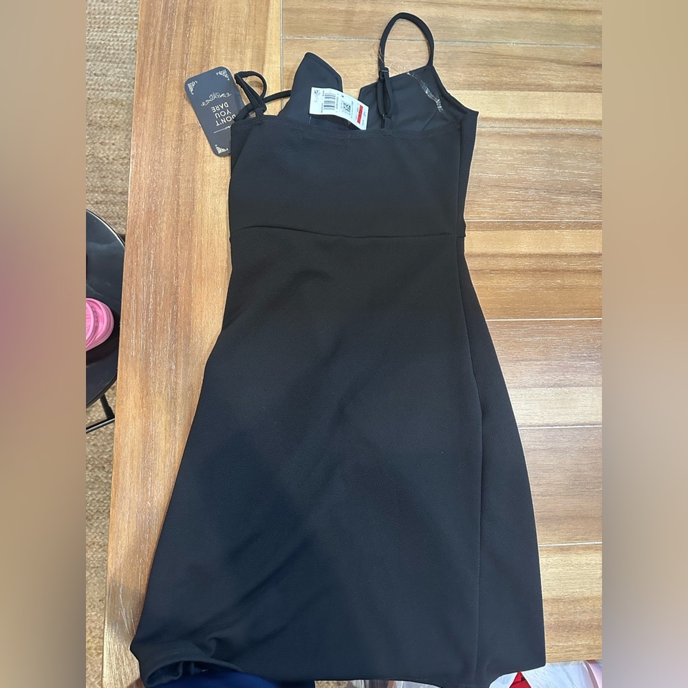 Black Body Con Dress